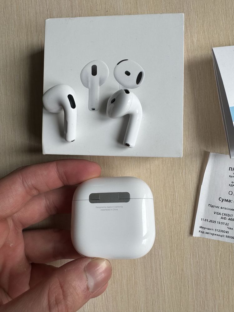  Airpods 4 нові 100% оригінал