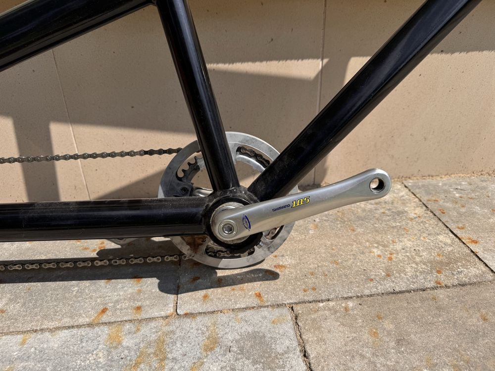 Zestaw 2 ramy tandem tor korby dura ace