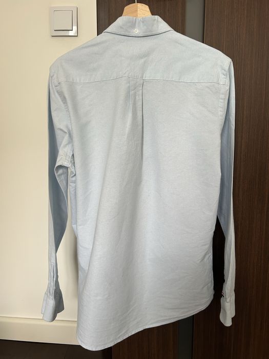 Koszula haftowana U.S. POLO ASSN. Ralph Lauren jasboniebieska