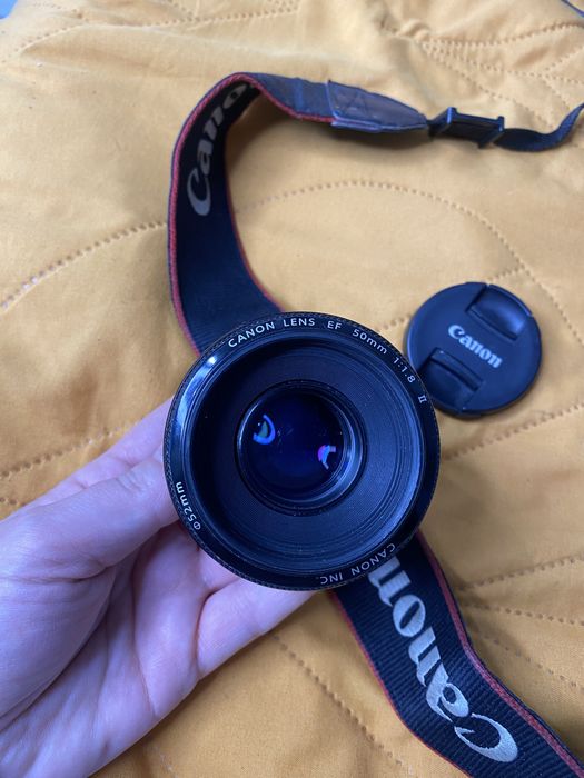 объектив Canon 50mm 1.8