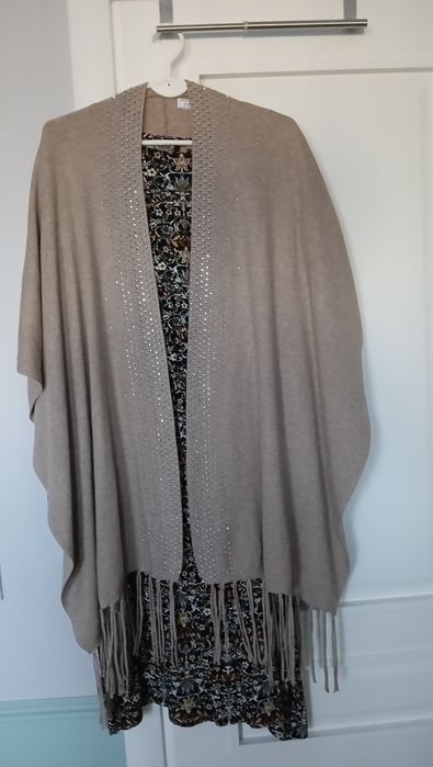 NOWY Kardigan beżowy