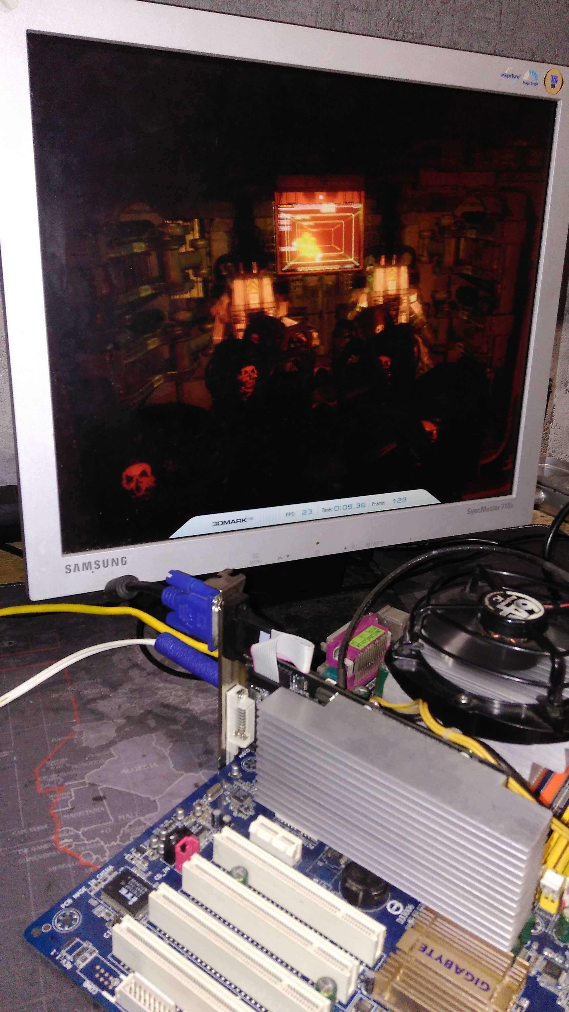 Procesor AMD phenom X4 9550 wraz z płytą główną GIGABYTE