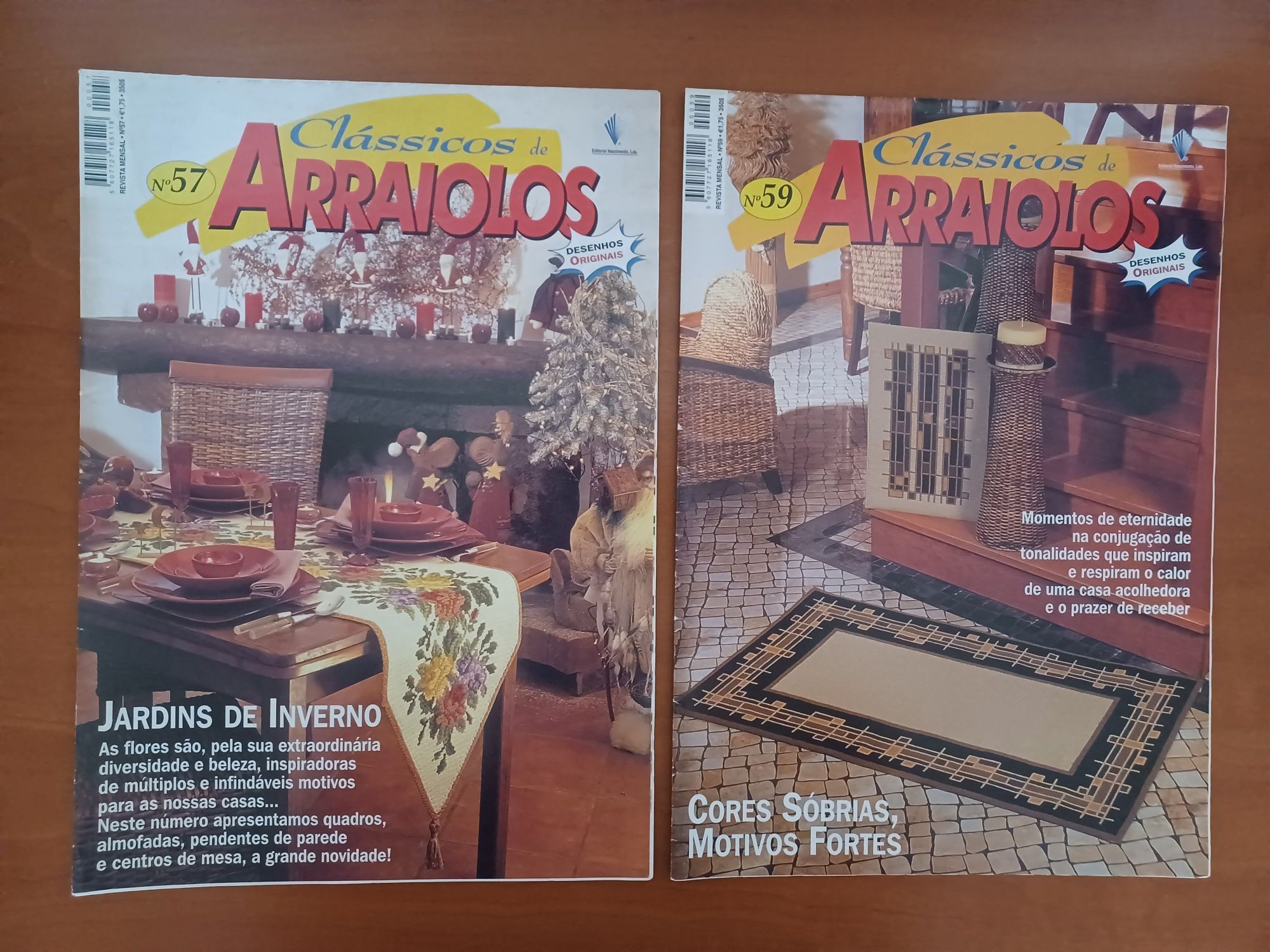 Revistas "Clássicos de Arraiolos" n° 14, 57 e 59