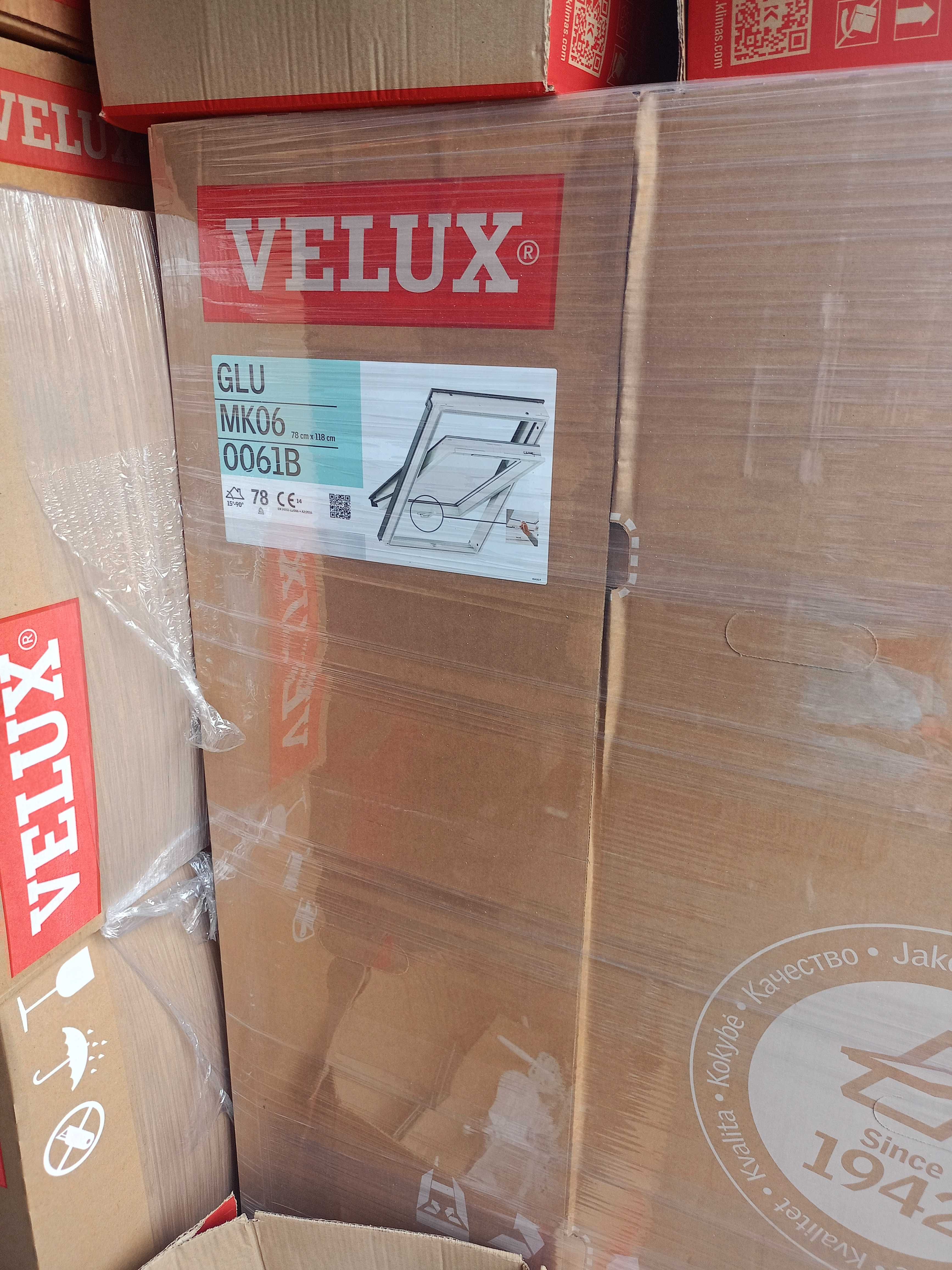 Okna dachowe velux  Glu Mk06 78x118