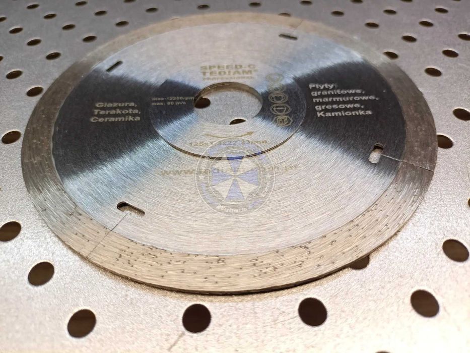Tarcza diamentowa 125mm do gresu i ceramiki tarcza do płytek do kafli
