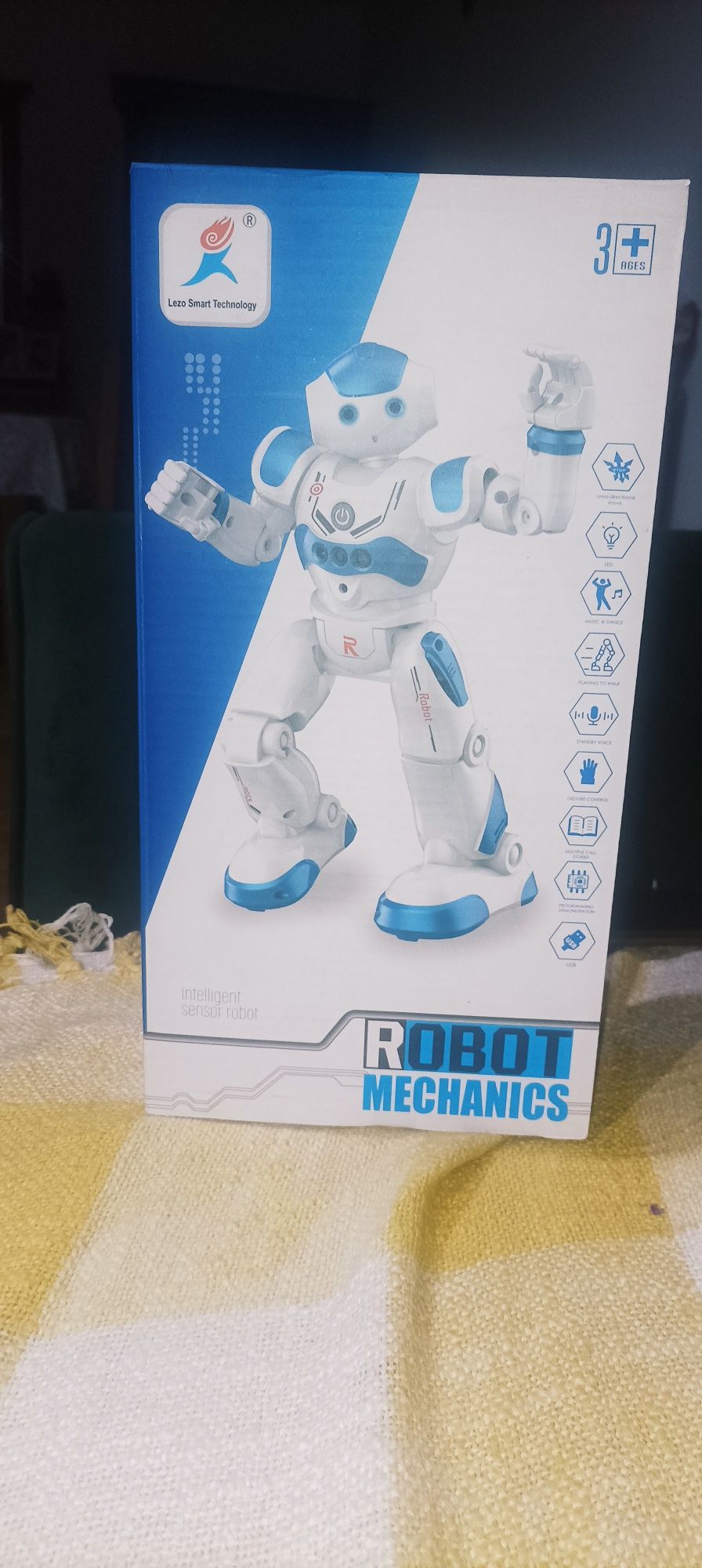 Inteligentny Robot R.X dla dzieci z sensorem gestów interaktywny 2.4GH