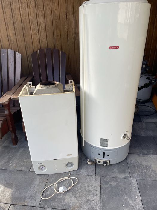 Котел газовий та бойлер