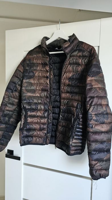 Kurtka męska wiatrówka moro puul&bear M