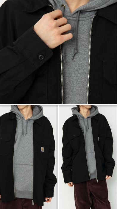 CARHARTT WIP PARKER SHIRT L-XL оригінал (куртка овершот кархарт sk8)