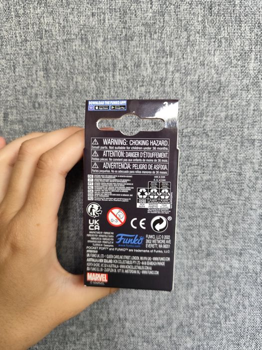 Pocket pop keychain Thanos