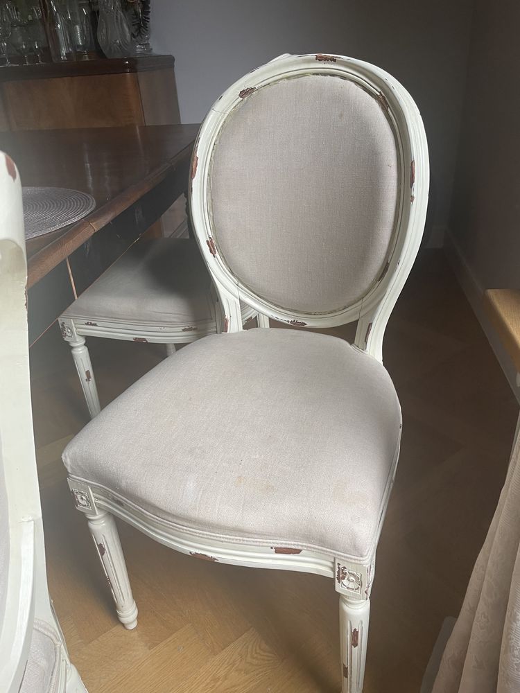 Krzesła ludwikowskie x 8 (cena za sztuke)