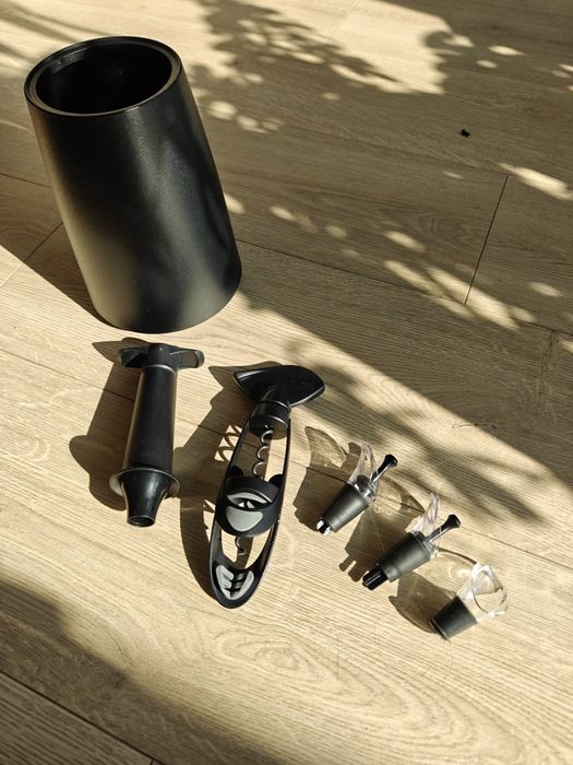 Vacu vin wine set zestaw do wina, korkociąg, schładzacz, nalewak korek