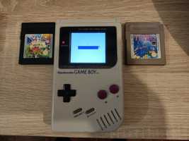 Gameboy DMG com ecrã iluminado mais 2 jogos game Boy