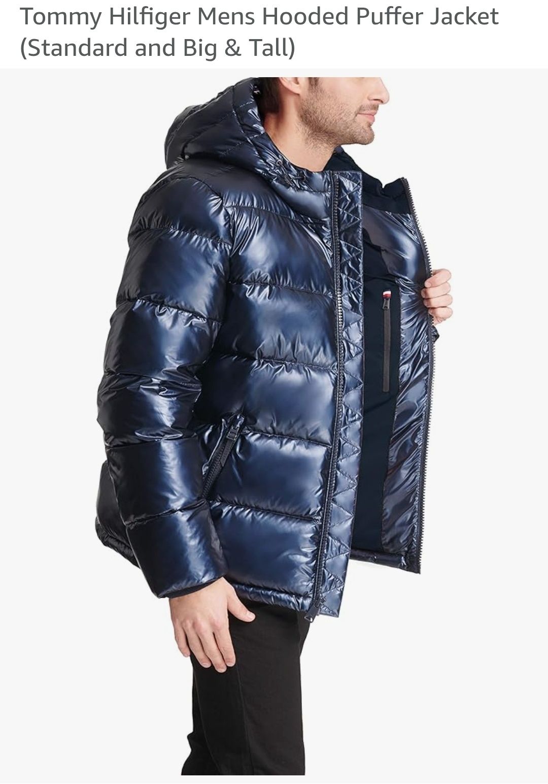 Пуховик куртка Tommy Hilfiger Розмір XL оригінал Томми Хилфигер