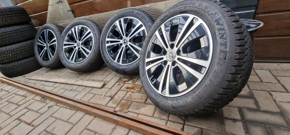 Koła Zimowe Mercedes E-Klasa W213 R17-5x112 -225/55-Dunlop23rok