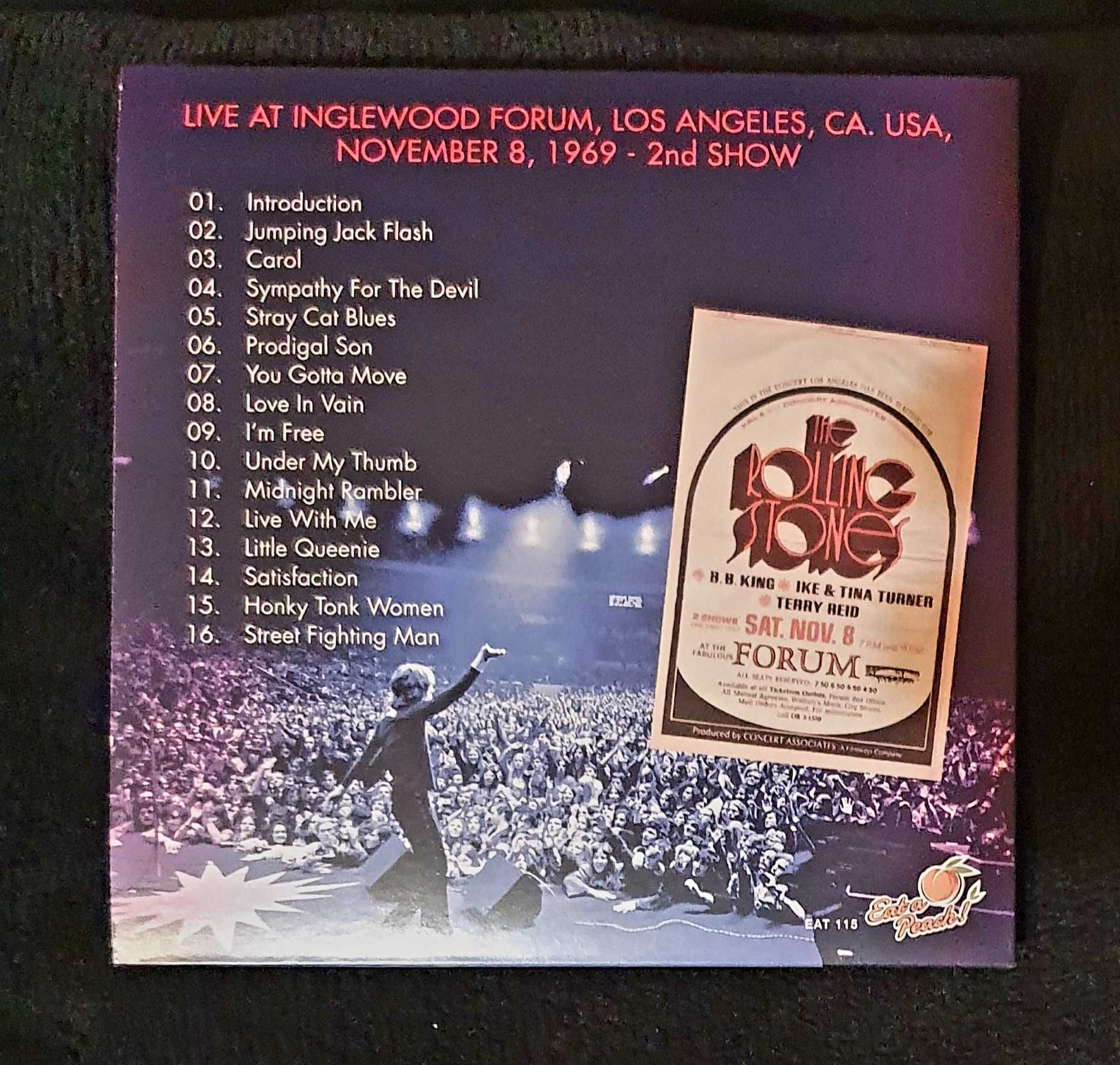 Rolling Stones Dub and Douglas (Live at Inglewood Forum) 1cd