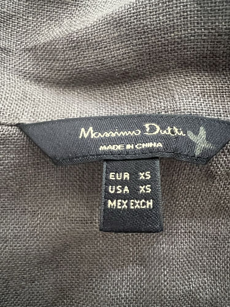 Massimo Dutti плаття лляне оверсайз XS