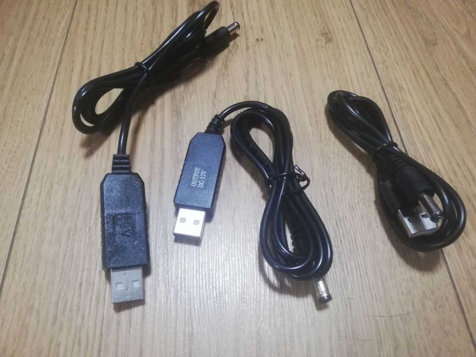 Кабель перехідник живлення роутера / модему 12V/9V/5V