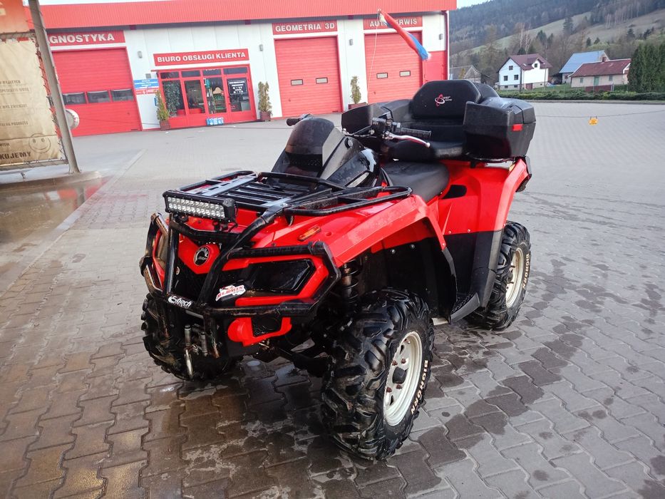Can AM Outlander 500 4x4 V2 SILNIK ROTAX