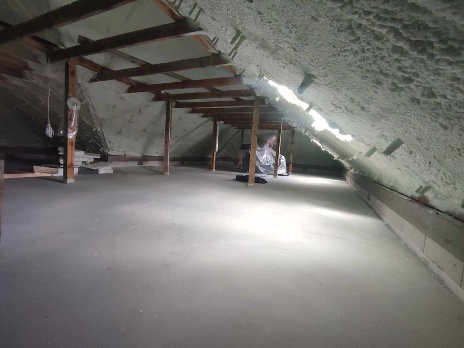 Ocieplenia pianką PUR, Piana, izolacja poddasza