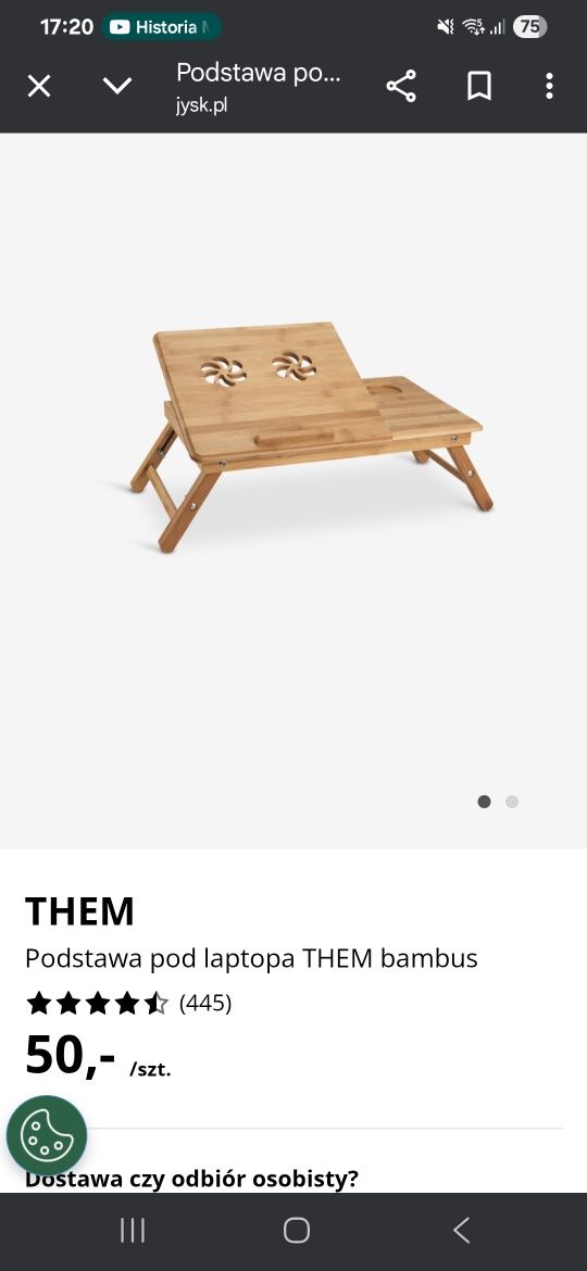 Podstawka pod laptopa stolik do lozka