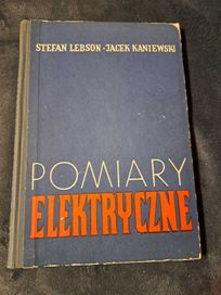 Pomiary elektryczne S. Lebson J. Kaniewski