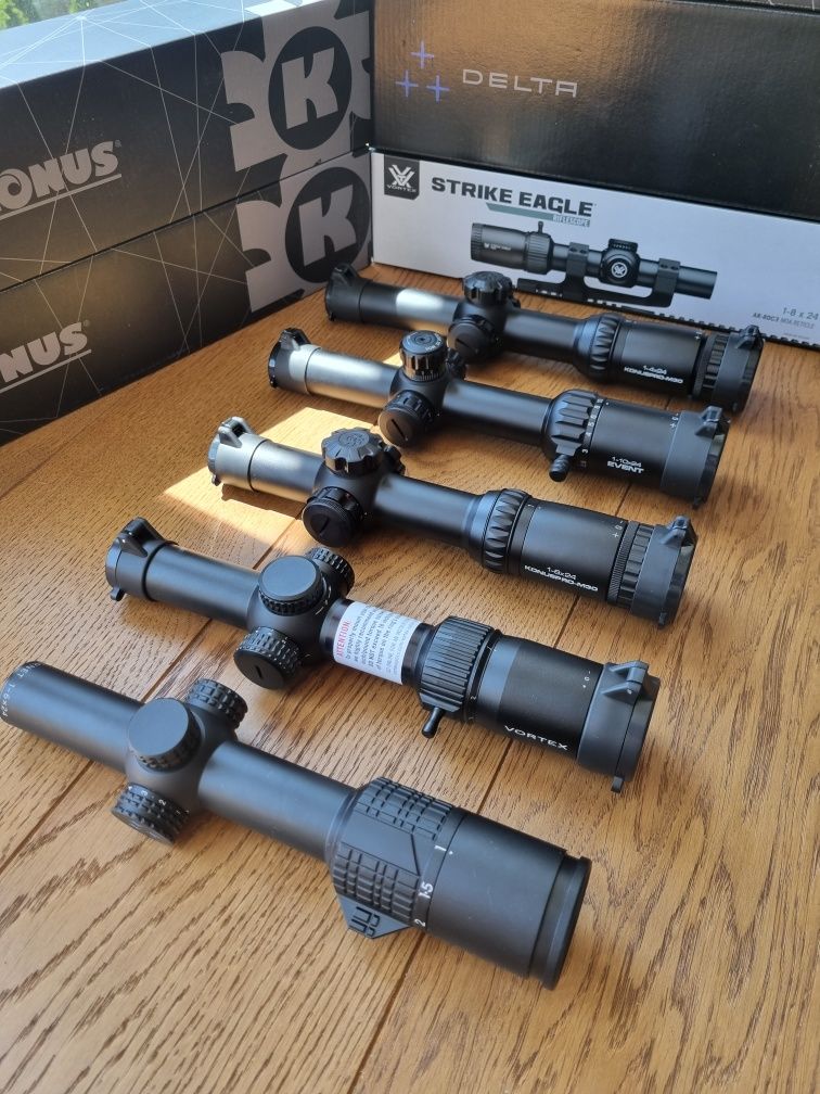 Прицел оптический Vortex Strike Eagle 1-6x24 AR-BDC3 (MOA) (SE-1624-2)