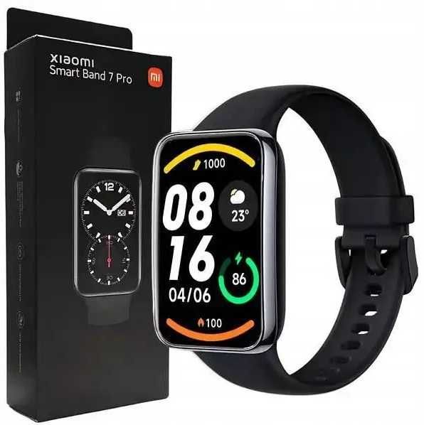 Якісний Фітнес-браслет Xiaomi Mi Smart Band 7 Pro Black Б/У