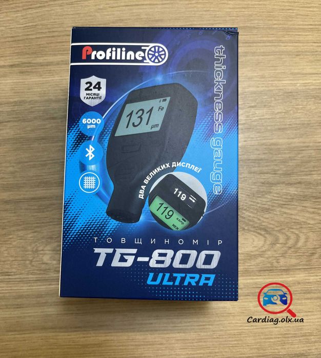 Новинка 2025 року! Товщиномір Profiline TG-400. Бачить всі метали...