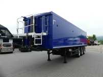 Schwarzmuller WYWROTKA 50m3 / KLAPO DRZWI / SZYBER / OŚ PODNOSZONA /  IDEALNY STAN / Aluminiowa /