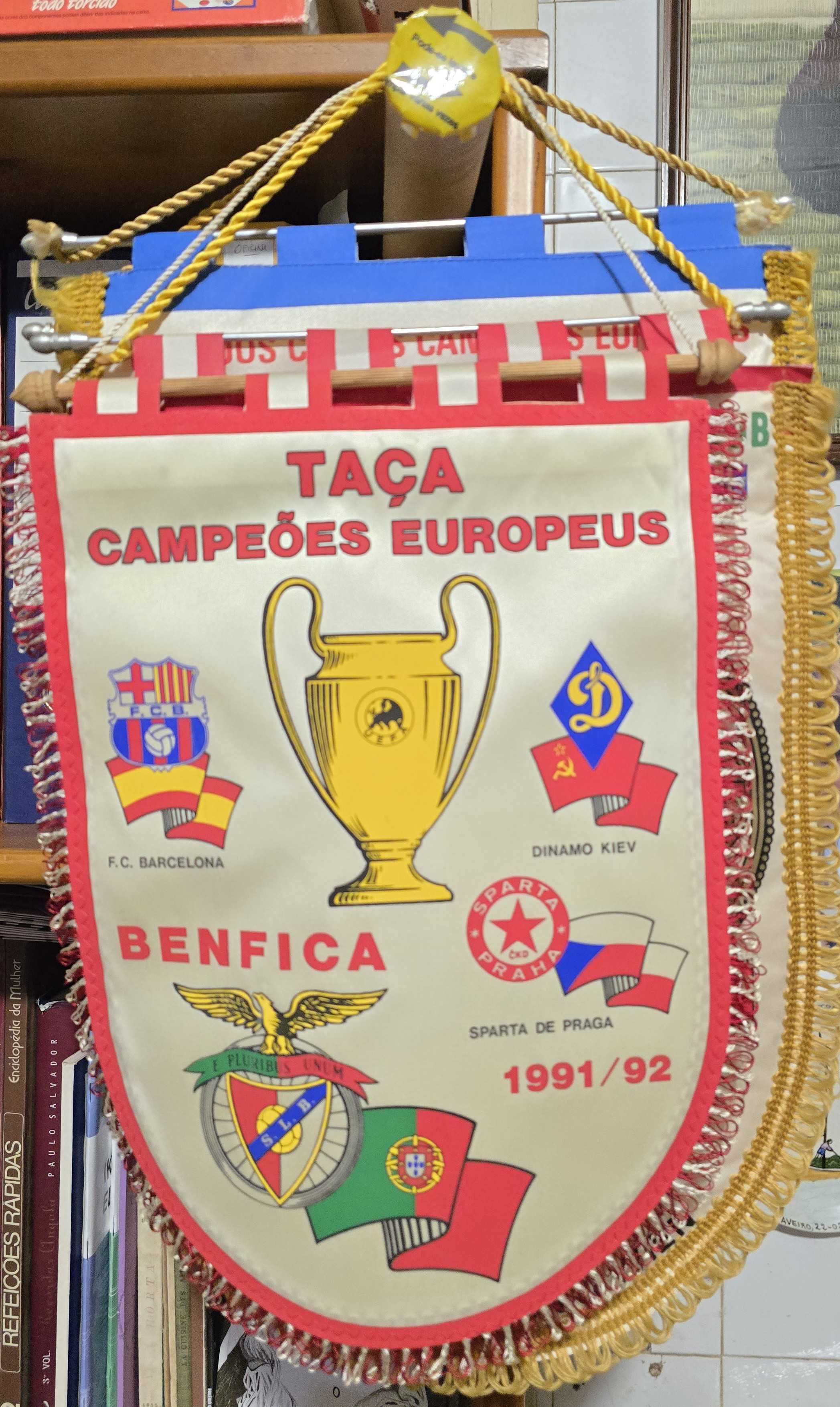 Galhardete Benfica  Taça dos Clubes Campeões Europeus 91/92