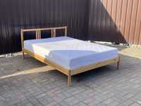 Ліжко 140х200 Ikea натуральне дерево з матрасом. Кровать з Європи