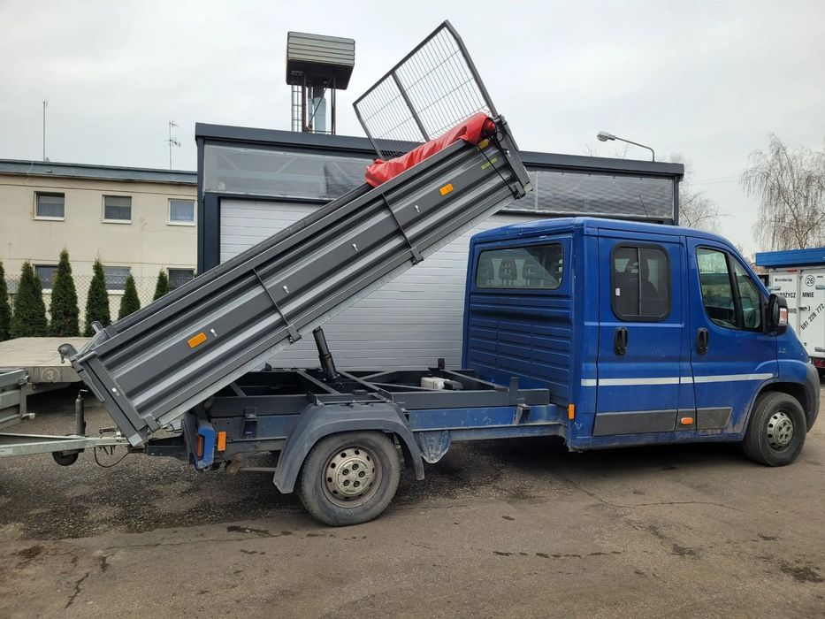Fiat ducato  Fiat ducato  7 osobowe, skrzynia, wywrotka, dubel, poduszki