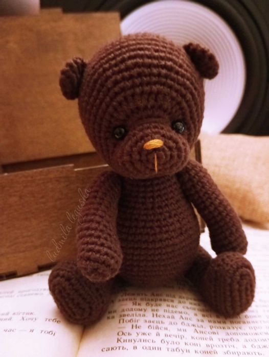 Ведмежатко в'язане