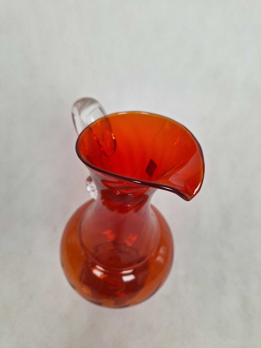 Verona dzbanek Fiedorowicz dzban HSG Ząbkowice kolorowe szkło PRL