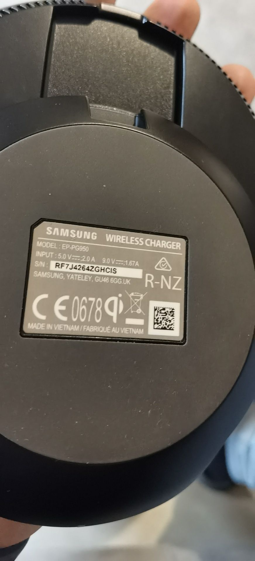 Wireless charger Samsung