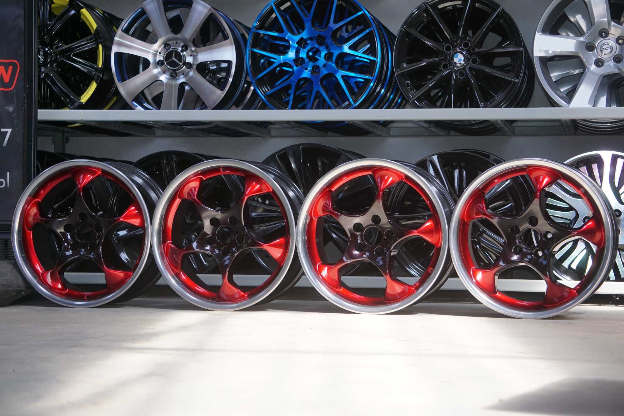 Alufelgi Schmidt Space 5x108 8,5Jx18 et35 cb60,1 red candy i rant