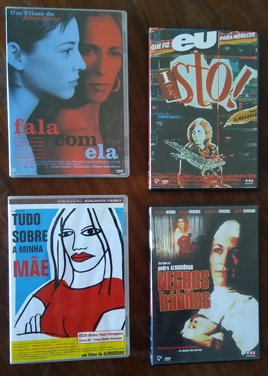 Pedro Almodovar, preço total dos 11 filmes dvd