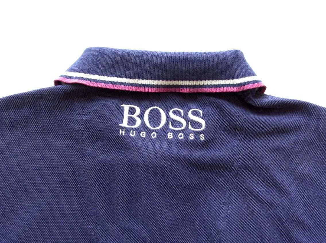 Hugo Boss * męska oryginalna koszulka polo * S