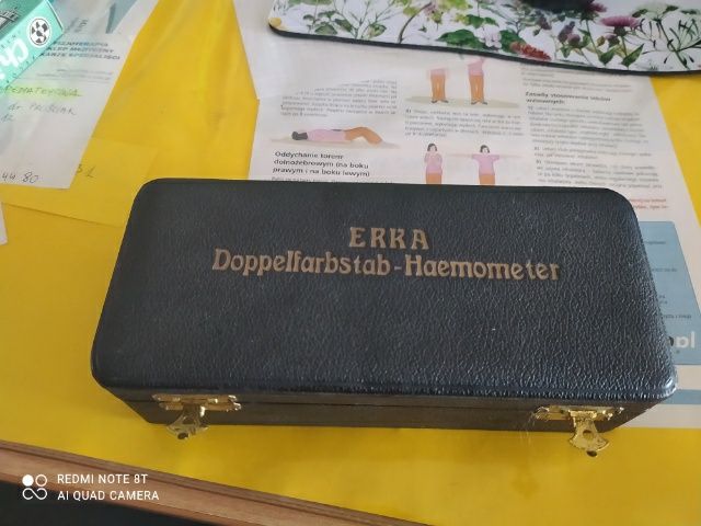 Stary orginalny niemiecki  haemometer