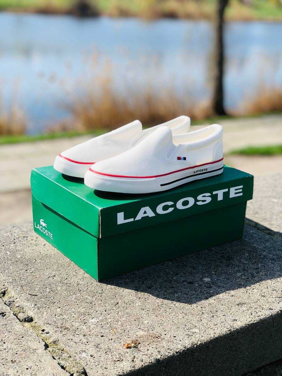 Мокасины Lacoste мужские летние Комфорт и стиль! Супер предложение!