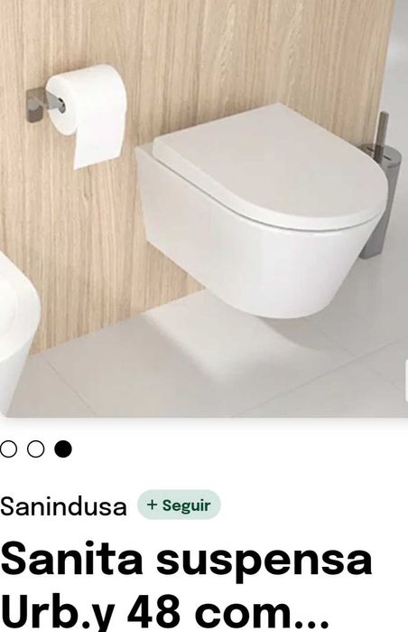 Sanita Sanindusa com tampo Nova