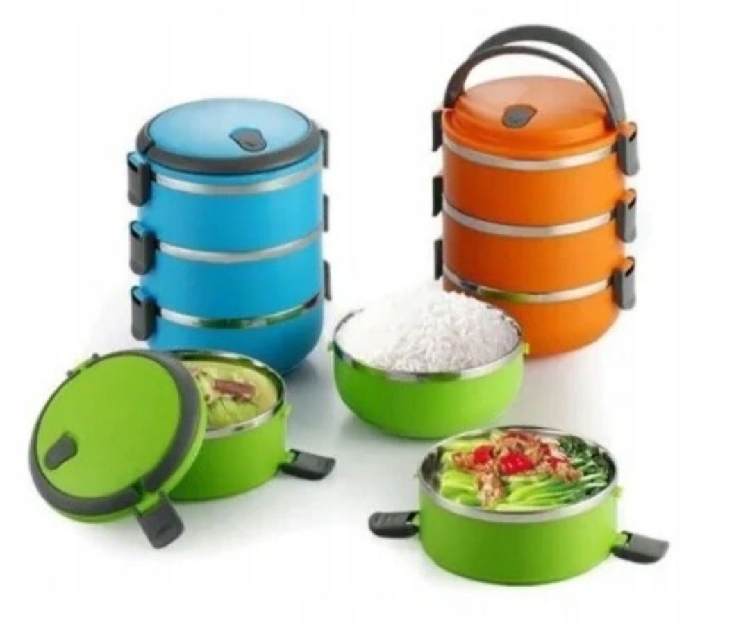 Termos obiadowy termiczny 1,5 L turystyczny pojemnik pudełko lunch box