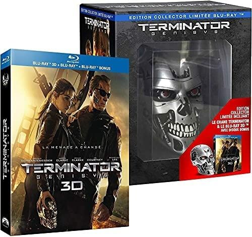 Blu-ray Exterminador filme com crânio edição de 2015 limitada selado