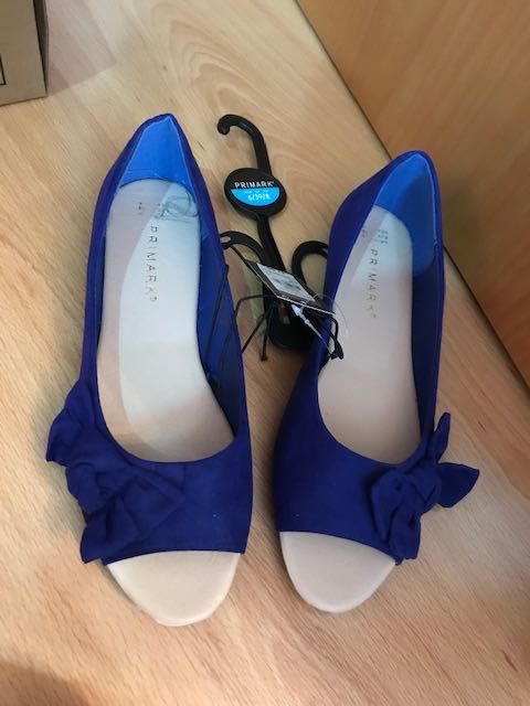 Sapatos / Sabrinas Azuis Nº 39 NOVAS