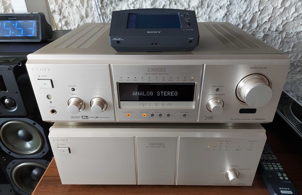 Wzmacniacz SONY TA-N9000ES oraz przedwzmacniacz SONY TA-E9000ES