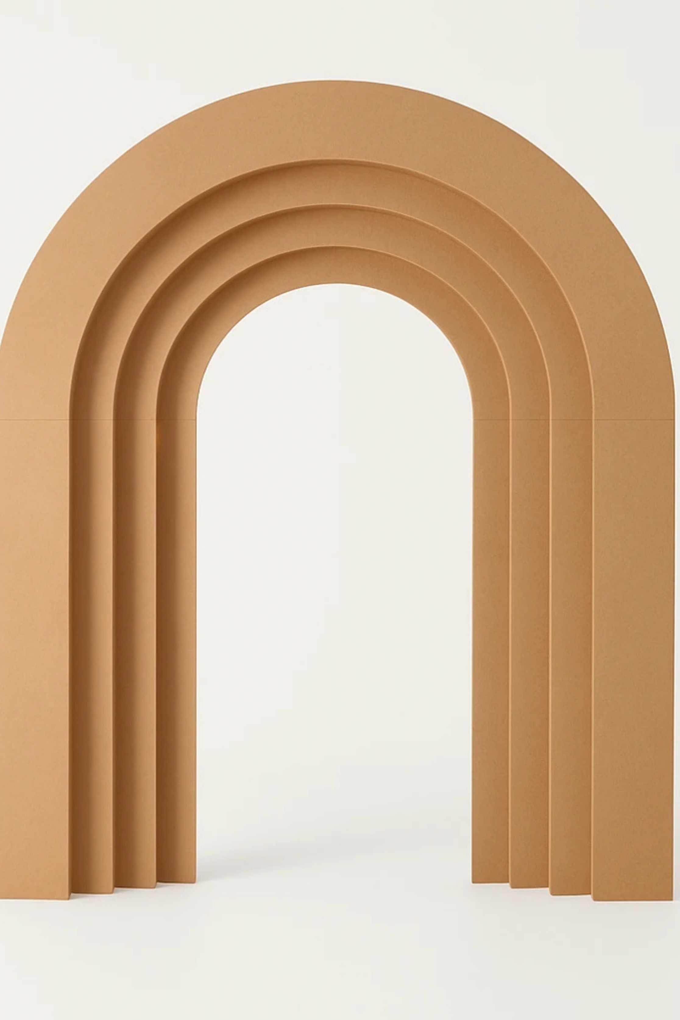 Loventi Portal do dekoracji 220x200 cm składany 3D Tło Przyjęcie Ślub
