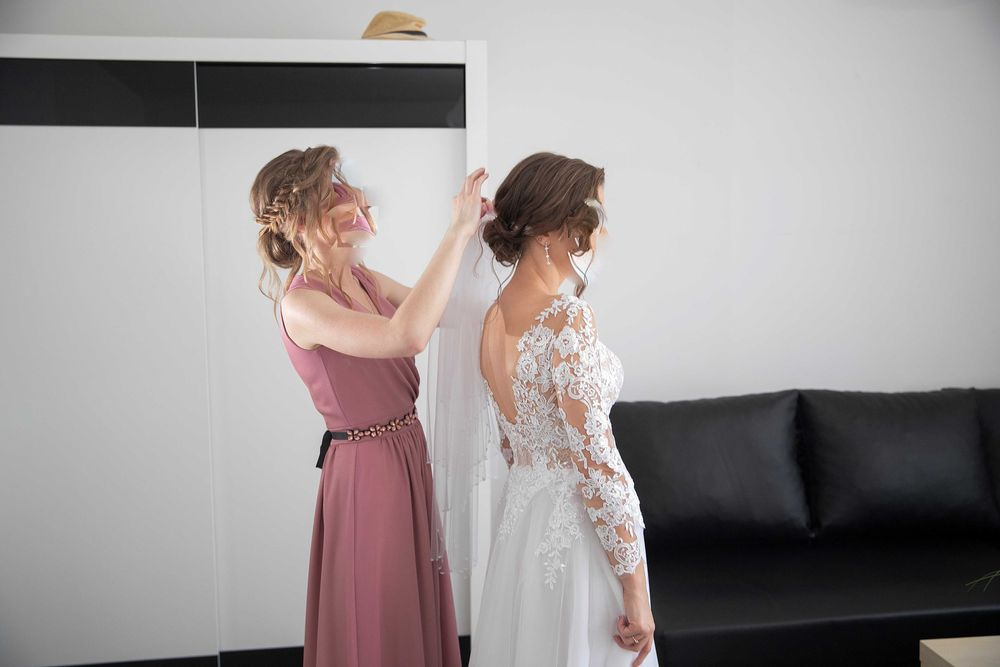 suknia ślubna rozm. 34 + welon