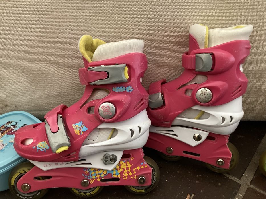 Patins em linha crianca