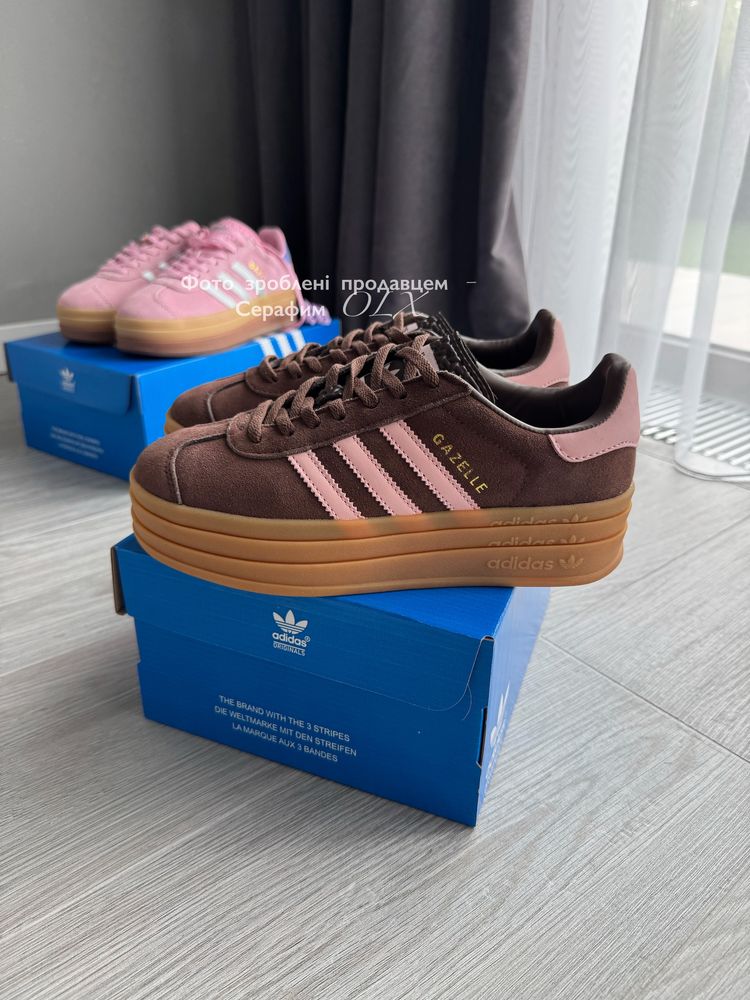 Оригинальные Adidas Gazelle Bold Icey Pink Auburn (NEW IN BOX)